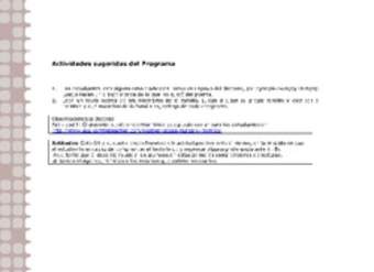 Actividades sugeridas Unidad 1 Actividades sugeridas Unidad 1