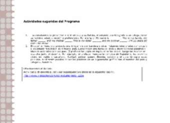 Actividades sugeridas Unidad 1 Actividades sugeridas Unidad 1