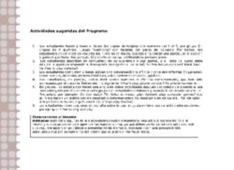 Actividades sugeridas Unidad 1 Actividades sugeridas Unidad 1