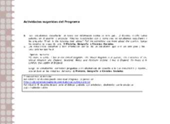 Actividades sugeridas Unidad 2 Actividades sugeridas Unidad 2