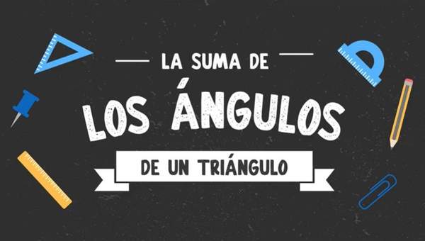 La suma de los ángulos de un triángulo La suma de los ángulos de un triángulo