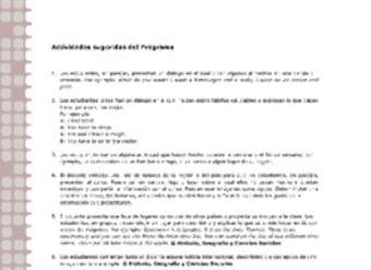 Actividades sugeridas Unidad 1 Actividades sugeridas Unidad 1