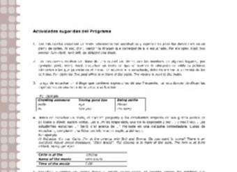 Actividades sugeridas Unidad 2 Actividades sugeridas Unidad 2