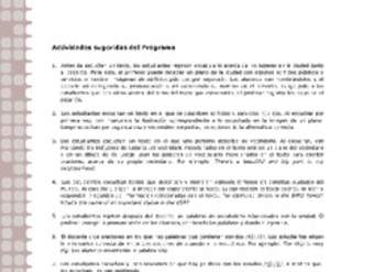 Actividades sugeridas Unidad 2 Actividades sugeridas Unidad 2