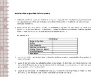 Actividades sugeridas Unidad 2 Actividades sugeridas Unidad 2