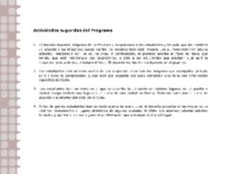 Actividades sugeridas Unidad 2 Actividades sugeridas Unidad 2