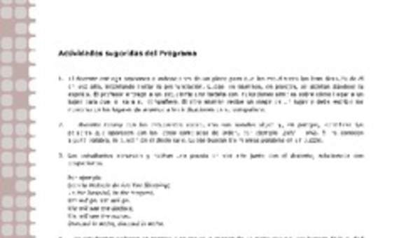 Actividades sugeridas Unidad 2 Actividades sugeridas Unidad 2