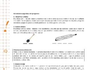 Actividades sugeridas Unidad 1 Actividades sugeridas Unidad 1