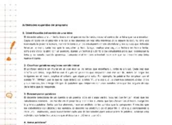 Actividades sugeridas Unidad 1 Actividades sugeridas Unidad 1