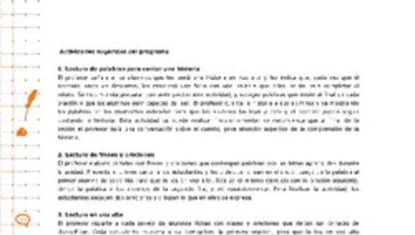 Actividades sugeridas Unidad 1 Actividades sugeridas Unidad 1