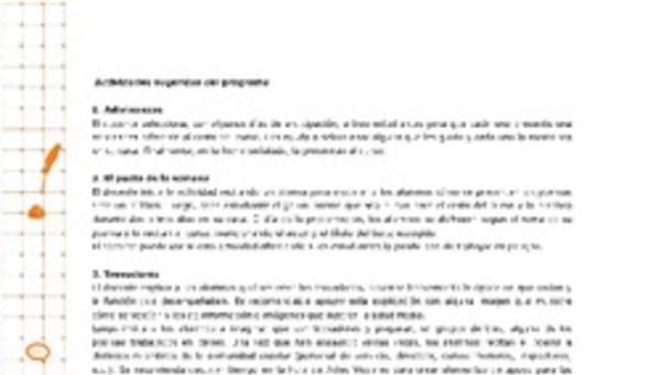 Actividades sugeridas Unidad 1 Actividades sugeridas Unidad 1