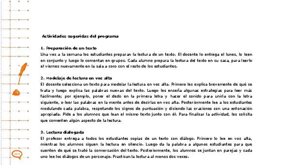 Actividades sugeridas Unidad 2 Actividades sugeridas Unidad 2