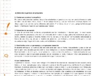 Actividades sugeridas Unidad 2 Actividades sugeridas Unidad 2