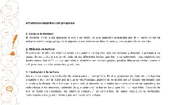 Actividades sugeridas Unidad 1 Actividades sugeridas Unidad 1