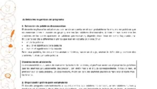 Actividades sugeridas Unidad 1 Actividades sugeridas Unidad 1