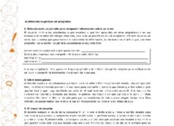 Actividades sugeridas Unidad 2