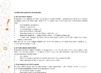 Actividades sugeridas Unidad 2 Actividades sugeridas Unidad 2