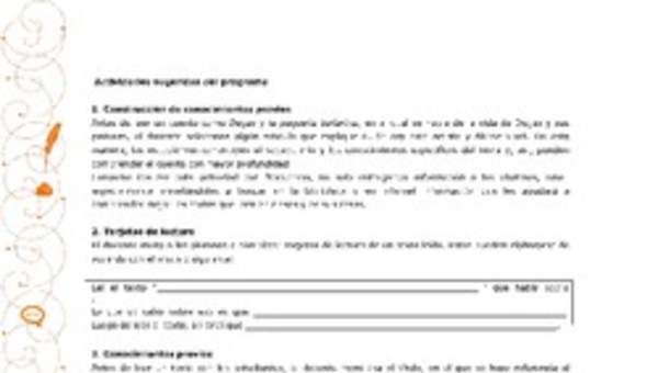 Actividades sugeridas Unidad 1 Actividades sugeridas Unidad 1