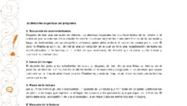 Actividades sugeridas Unidad 1 Actividades sugeridas Unidad 1