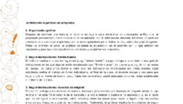 Actividades sugeridas Unidad 1 Actividades sugeridas Unidad 1