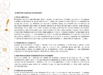 Actividades sugeridas Unidad 1 Actividades sugeridas Unidad 1