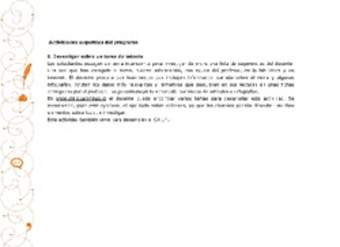 Actividades sugeridas Unidad 2 Actividades sugeridas Unidad 2