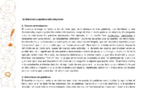 Actividades sugeridas Unidad 2 Actividades sugeridas Unidad 2