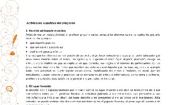 Actividades sugeridas Unidad 2 Actividades sugeridas Unidad 2