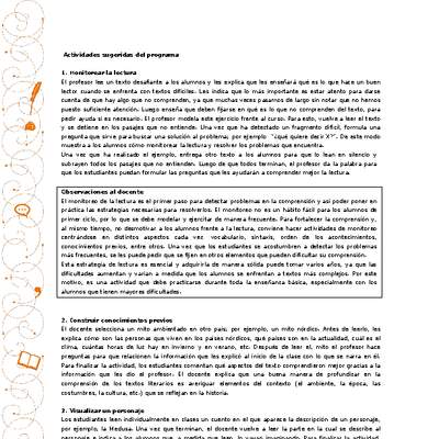 Actividades sugeridas Unidad 1 Actividades sugeridas Unidad 1