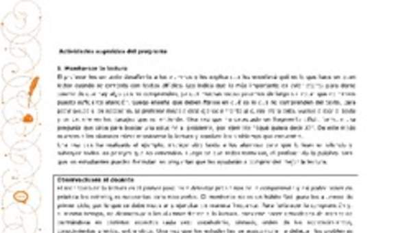 Actividades sugeridas Unidad 1 Actividades sugeridas Unidad 1