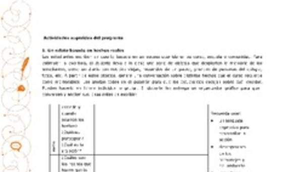 Actividades sugeridas Unidad 1 Actividades sugeridas Unidad 1