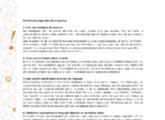 Actividades sugeridas Unidad 2 Actividades sugeridas Unidad 2