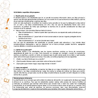 Actividades sugeridas Unidad 2 Actividades sugeridas Unidad 2