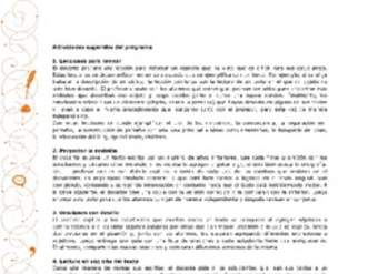 Actividades sugeridas Unidad 2 Actividades sugeridas Unidad 2