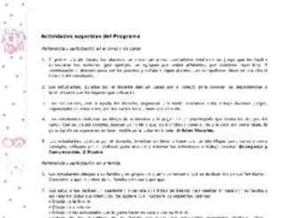 Actividades sugeridas Unidad 1 Actividades sugeridas Unidad 1