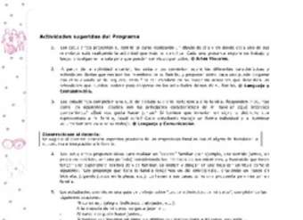 Actividades sugeridas Unidad 1 Actividades sugeridas Unidad 1