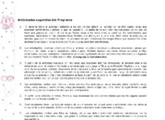 Actividades sugeridas Unidad 2 Actividades sugeridas Unidad 2