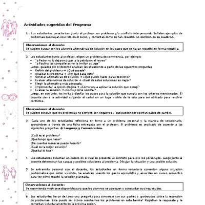 Actividades sugeridas Unidad 2 Actividades sugeridas Unidad 2