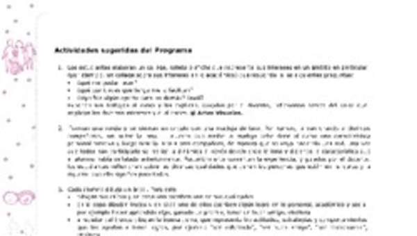 Actividades sugeridas Unidad 1 Actividades sugeridas Unidad 1