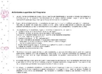 Actividades sugeridas Unidad 2 Actividades sugeridas Unidad 2