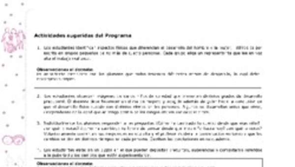 Actividades sugeridas Unidad 2 Actividades sugeridas Unidad 2