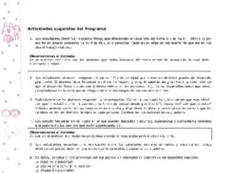 Actividades sugeridas Unidad 2 Actividades sugeridas Unidad 2