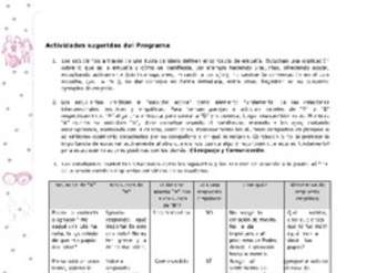 Actividades sugeridas Unidad 1 Actividades sugeridas Unidad 1