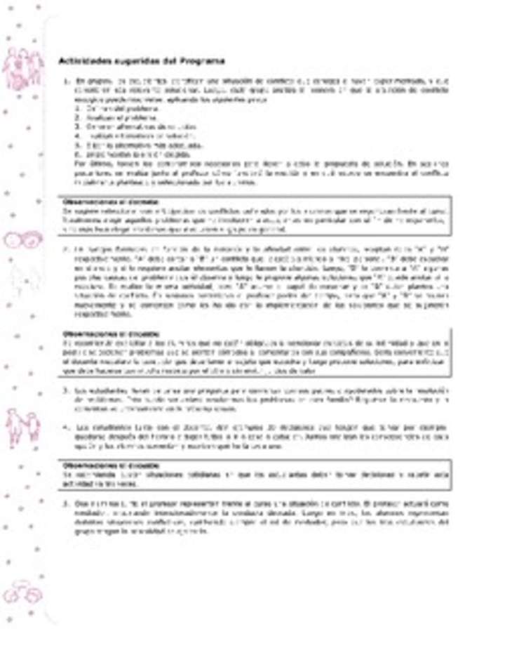 Actividades sugeridas Unidad 2 Actividades sugeridas Unidad 2