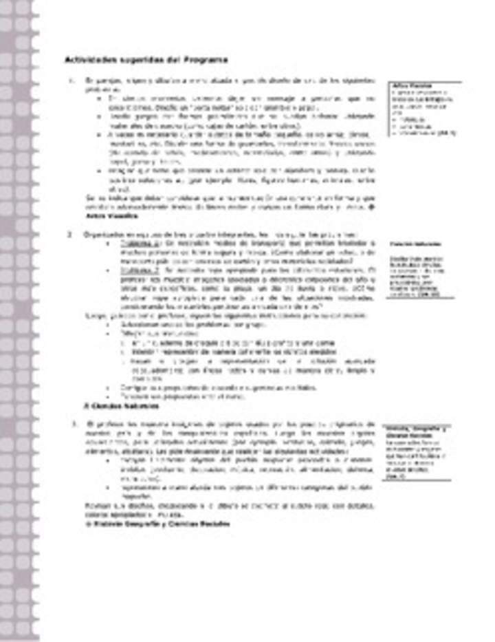 Actividades sugeridas Unidad 2 Actividades sugeridas Unidad 2