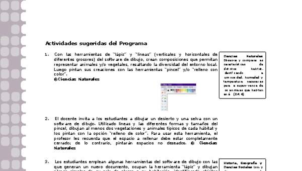 Actividades sugeridas Unidad 1 Actividades sugeridas Unidad 1