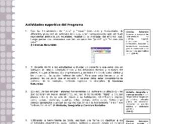 Actividades sugeridas Unidad 1 Actividades sugeridas Unidad 1