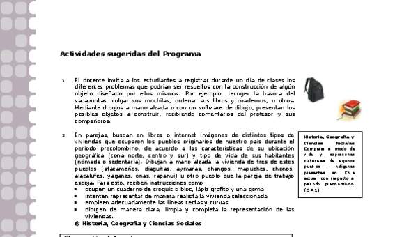 Actividades sugeridas Unidad 2 Actividades sugeridas Unidad 2