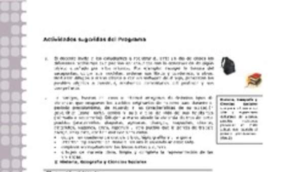 Actividades sugeridas Unidad 2 Actividades sugeridas Unidad 2