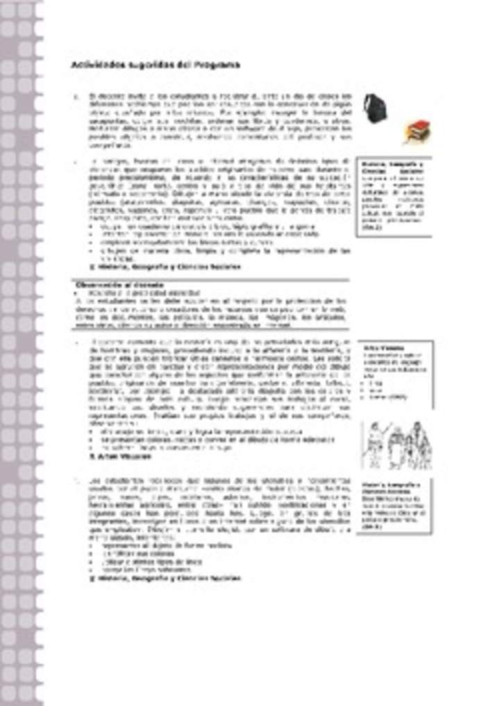 Actividades sugeridas Unidad 2 Actividades sugeridas Unidad 2